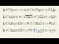 My Way - Frank Sinatra - Sax Alto - Partitura/Score