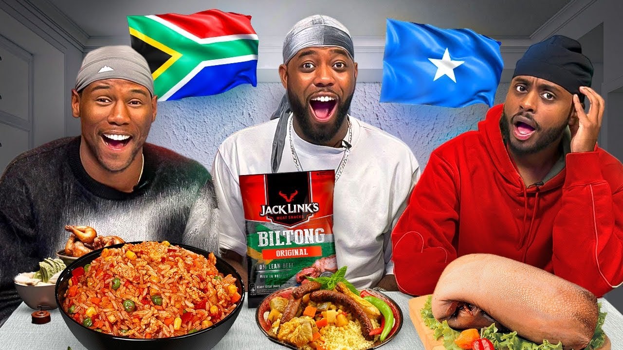 Дегустация африканской еды с участием Sharky и Kenny!