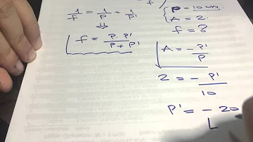 Qual a fórmula de espelho esférico?