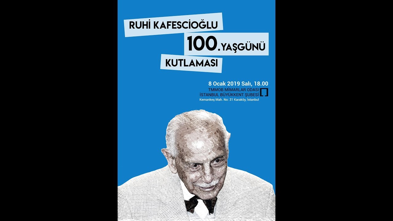 Ruhi Kafescioğlu 100. Yaşgünü Kutlaması