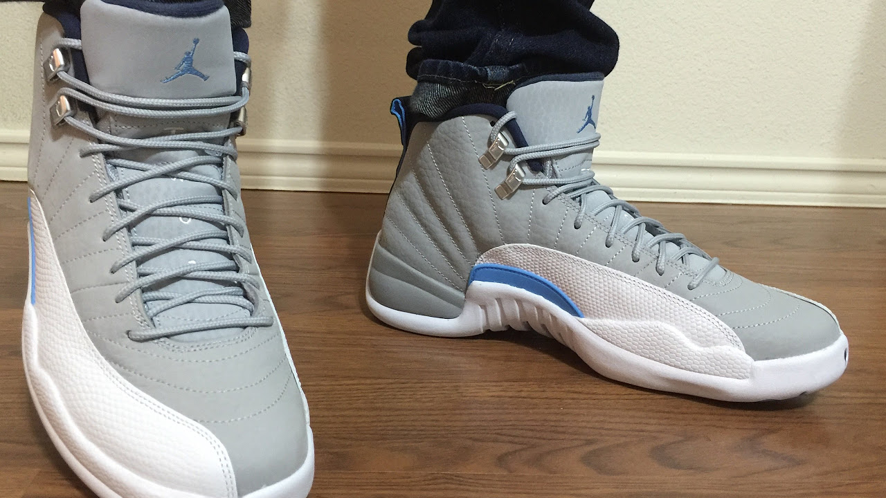 jordan 12 university blue grey