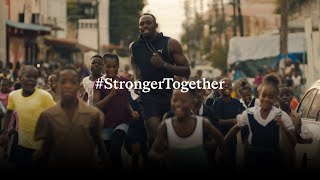 The World Only Moves Forward When We Move Together ft. Usain Bolt, Naomi Osaka | #StrongerTogether