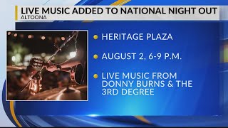 Live music set for Altoona National Night Out with APD