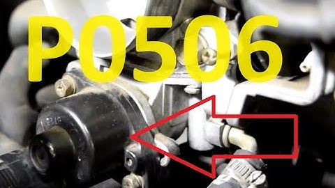 Causes and Fixes P0506 Code: Idle Air Control System RPM Lower Than Expected
