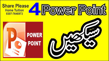 Power Point Training Lecture No 4| Software 2007 Training in Urdu | Sir Majid | Technologies World