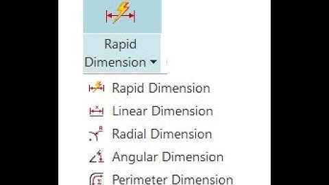 Dimensioning sketchs In UG NX 12.0
