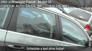2007 Volkswagen Passat 2.0 TURBO - for sale in TROY, NY 1218