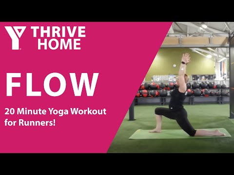 YThrive FLOW 14: 20 Minute Yoga Workout for Runners!