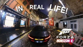 POV/3RD Person Driving BMW M5 F90 Scotland Edinburgh Night Time Drive  Forza Horizon 4 In Real Life