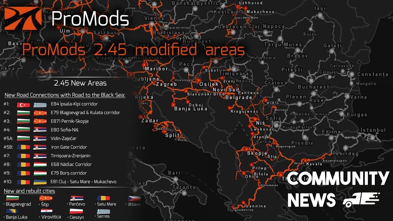 Сайт про модс. ETS 2 PROMODS Map. Euro Truck Simulator 2 PROMODS. PROMODS 2.65 карта. Промодс для етс 2.