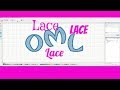 Machine Embroidered lace! Digitize FSL embroidery designs