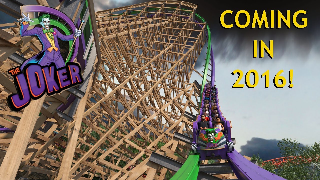 Six Flags Discovery Kingdom THE JOKER Coaster Promo Music Video COMING