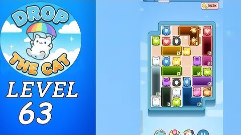 Drop The Cat Level 63 Walkthrough