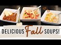 3 EASY SOUP RECIPES FOR FALL | MENNONITE STYLE COOKING | Lynette Yoder