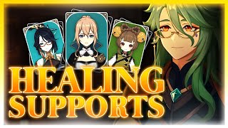 The Complete History of Healing Supports  From “Useless” To Meta | Genshin Impact