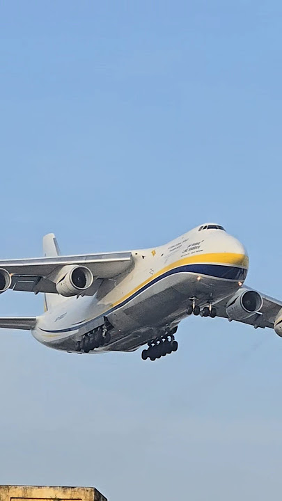CARGO GIANT ANTONOV AN-124 LANDING AT CHENNAI