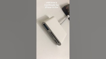 USB drive & sd card reader for iPhone 14