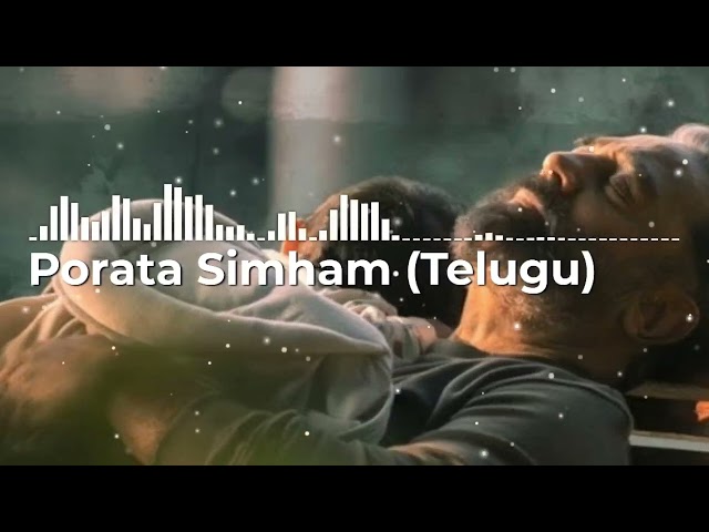 Porata Simham (Telugu) - VIKRAM | Kamal Haasan , Anirudh Ravichander | LOFI SONG | MR MUSIC class=