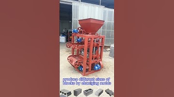 QT4-24 semi automatic cement solid brick making machine ghana tanzania zimbabwe