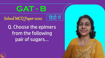 GAT B 2020 | Solved MCQ | Solving Questions with Gauri ma’am