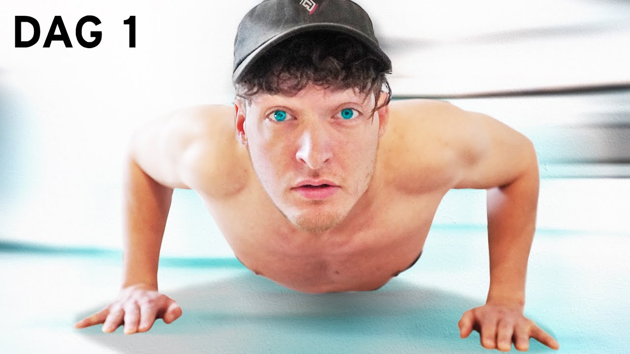 Ik Deed 100 PUSH-UPS Per Dag (Ziek Resultaat) - YouTube