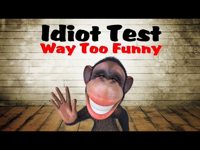 Idiot Test - Way too funny! by CreativeNose