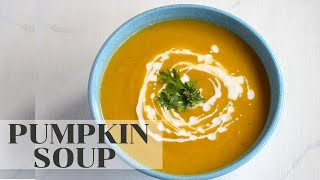 Pumpkin and sweet potato soup .. شوربة القرع العسلي و البطاطا الحلوة