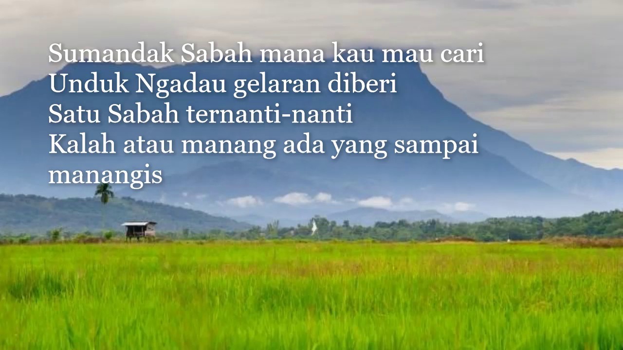 Senja nan merah lyrics