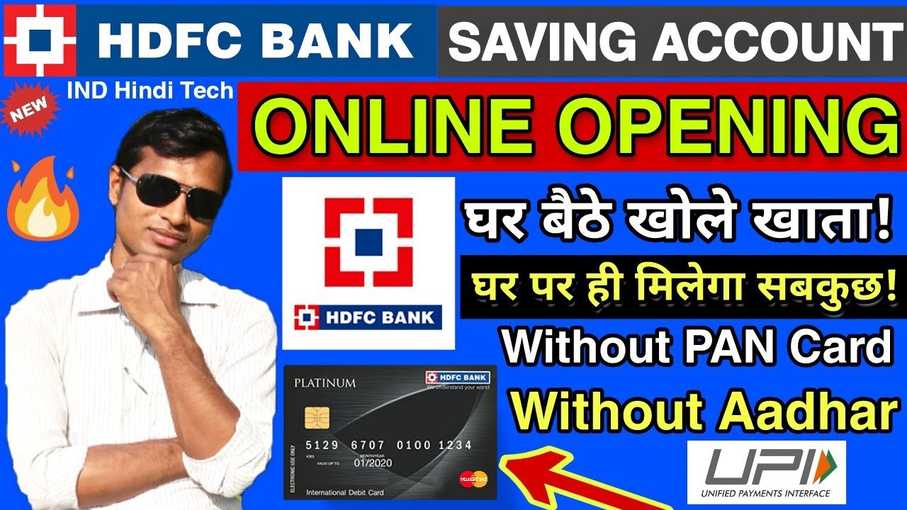 How to open HDFC Bank Account Online || Hdfc bank Account opening