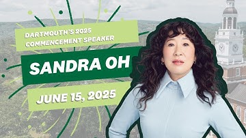 Award-Winning Actor Sandra Oh to Give Commencement Address