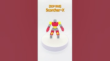 [3DP RNS] Scorcher-X (3D Printed Robot) #3D #printed #robot
