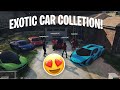 GTA 5 ROLEPLAY - EXOTIC CAR COLLECTION WITH JEALOUS FRIENDS