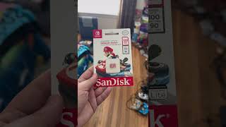 I just got the micro sd card 128gb for my Nintendo Switch Lite