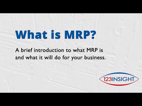 Video: Ano ang isang MRP software?