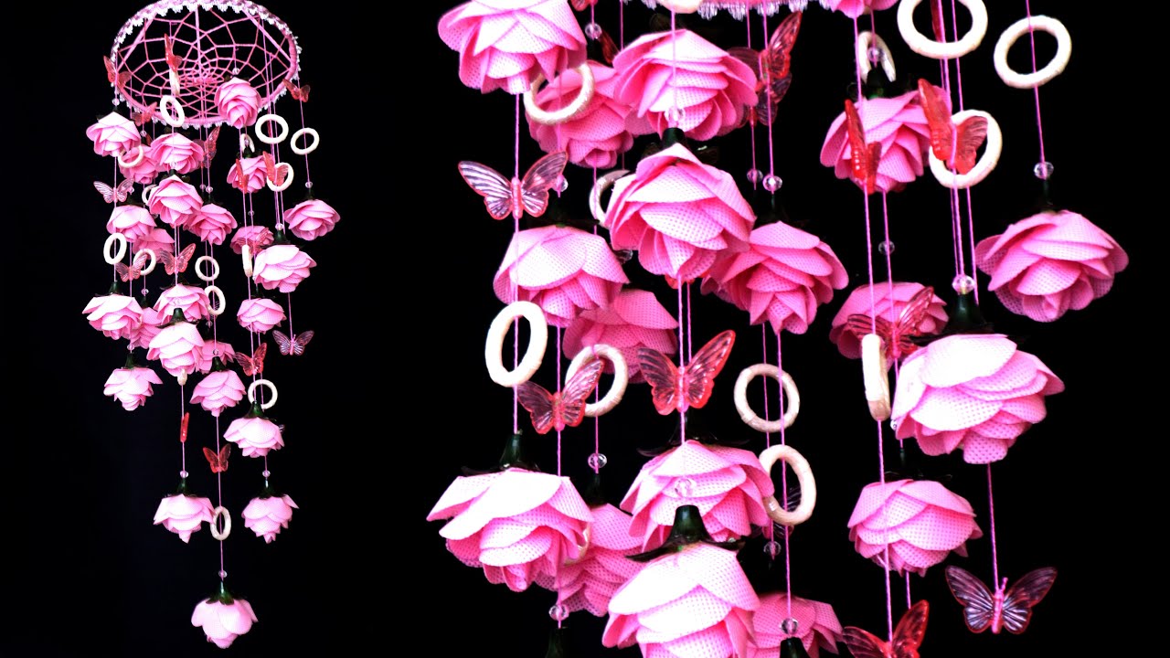 Best Out of Waste Idea Easy Jhumar Craft Idea From waste Material