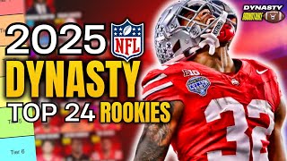 UPDATED Top 24 Dynasty Rookie Rankings and Tiers (Post NFL DRAFT)