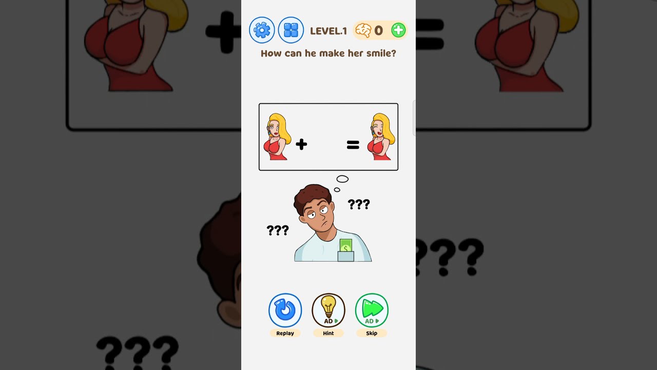 Brain Love Level 1 Walkthrough