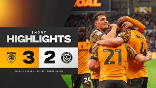 Hull City 3-2 Portsmouth Short Highlights Sky Bet Championship