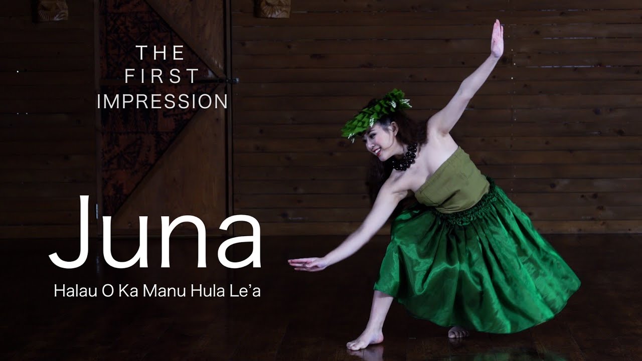 Juna@Halau O Ka Manu Hula Le'aTHE FIRST IMPRESSION 2021 フラダンス