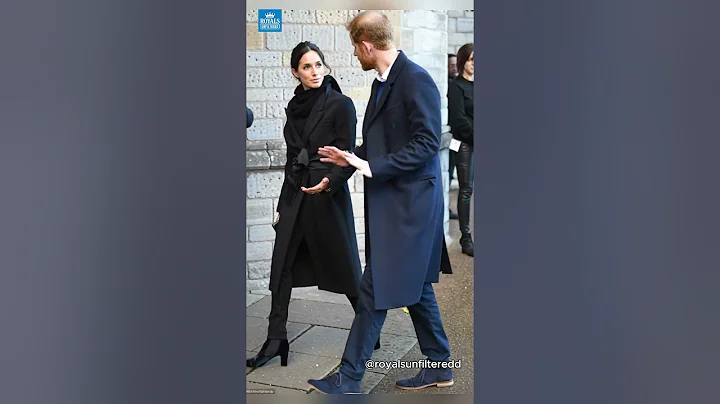 Prince Harry & Meghan Markle: Stylish in Chelsea Ankle Boots #britishroyalfamily #shorts