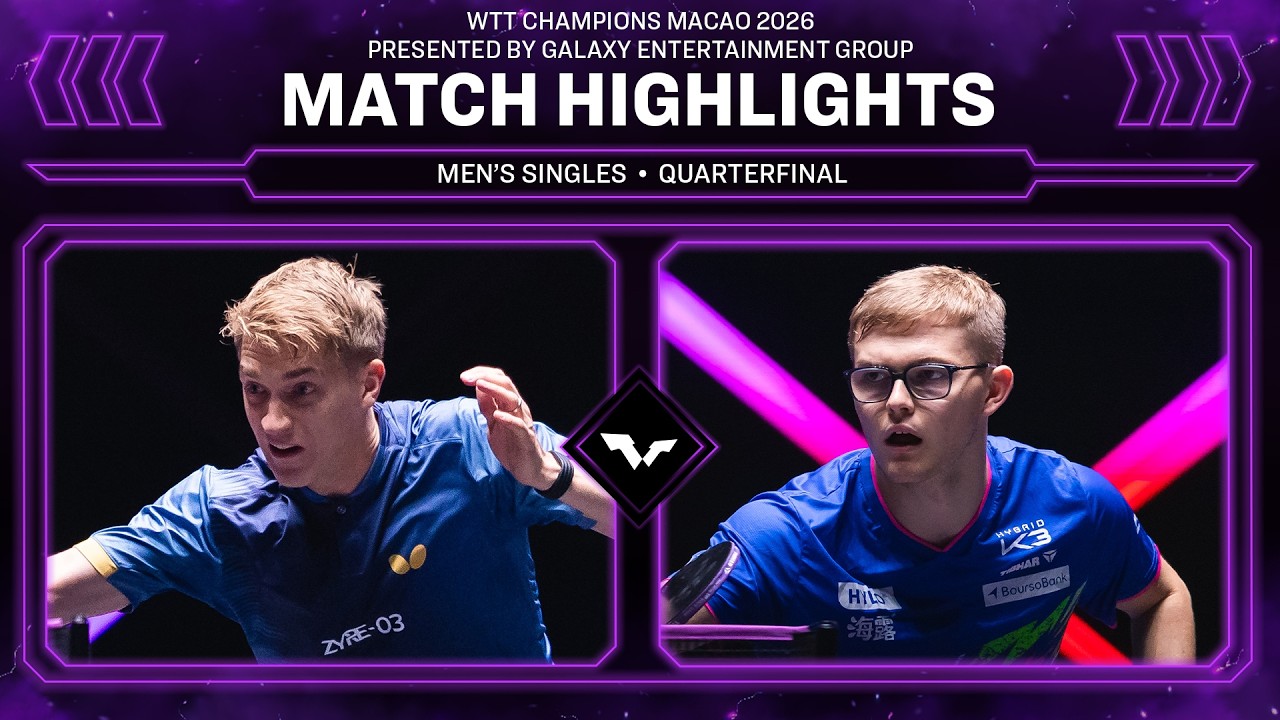 Anton Kallberg vs Alexis Lebrun | MS QF | #WTTMacao 2026