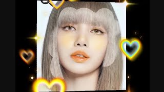 Blackpink Lisa's egg hair color edit 🍳 #blackpink #music #song #kpop #lisa