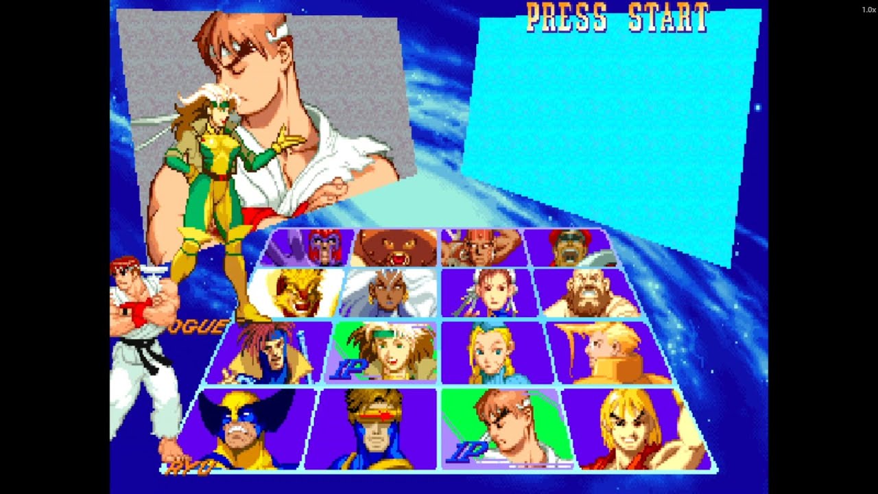 Rogue & Ryu – Power Punch Duo! | X-Men vs Street Fighter Arcade