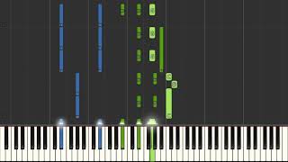 The Beatles Please Please Me   [ Easy Piano Tutorial] Synthesia