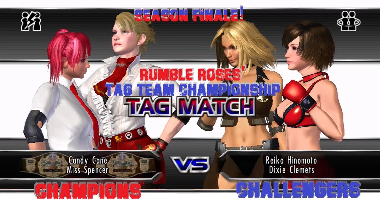 RUMBLE ROSES XX [XBOX 360/XBOX One] SEASON FINALE! TAG TEAM ...