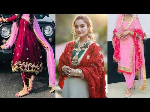 punjabi girl wedding suit