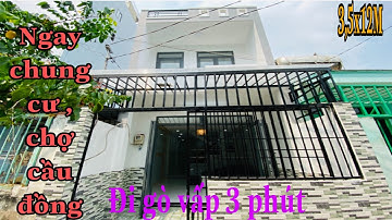 Bán nhà sát ngã tư ga quận 12|| Gần chợ cầu đồng Hà Huy Giáp đt 3(3,5x12M)