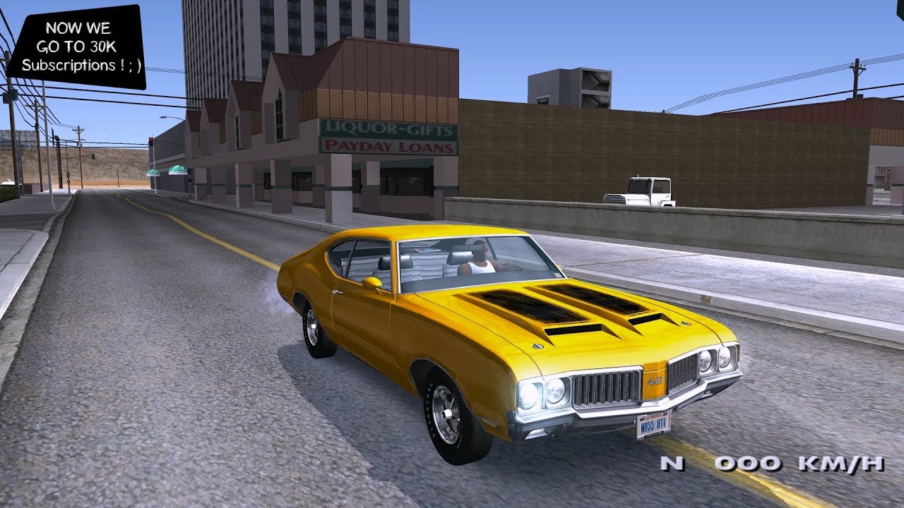 1970 Oldsmobile 442 Grand Theft Auto San Andreas GtaInside _REVIEW