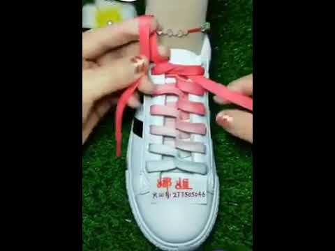 Shoe lace style - YouTube