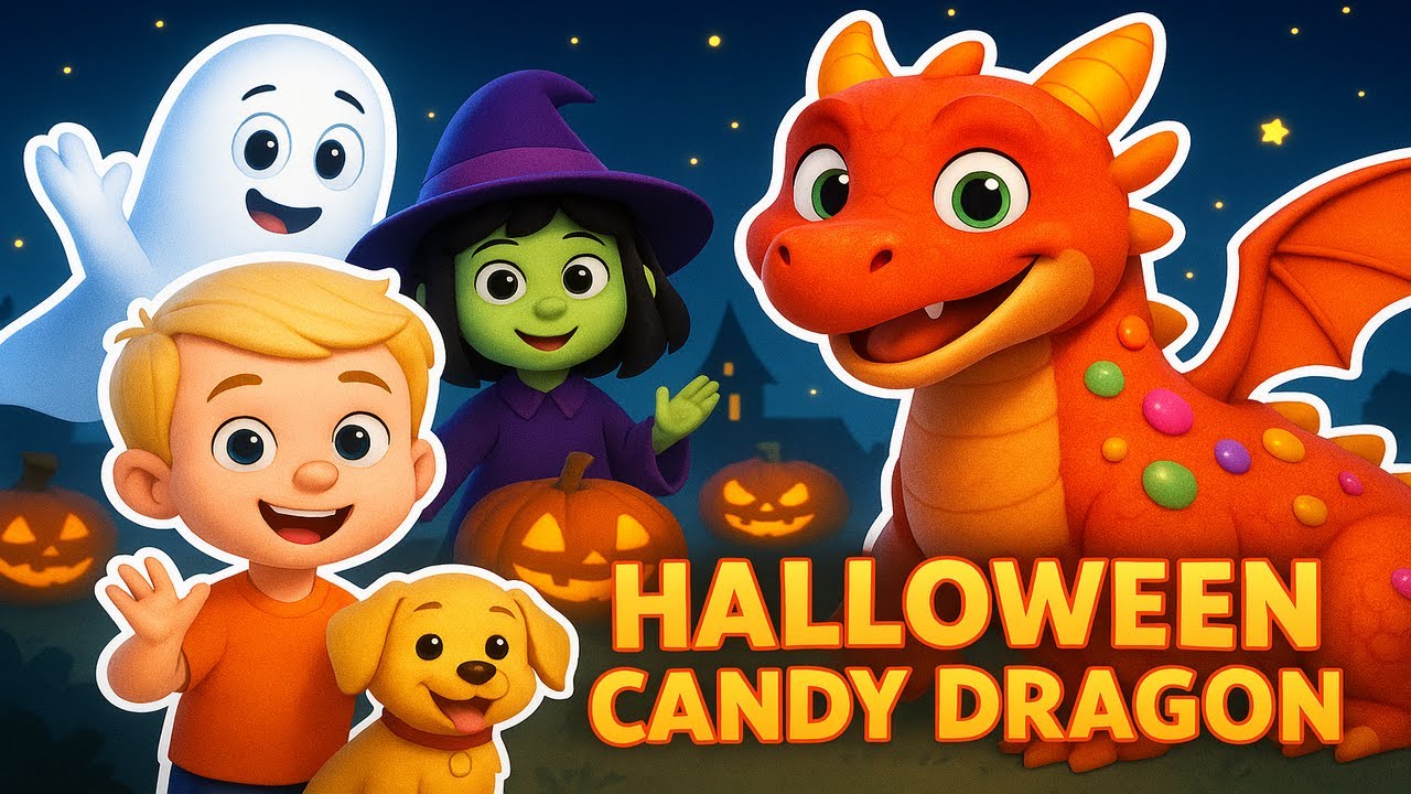 Leo & Poppy and the Candy Dragon of Halloween Hill🎃🐉